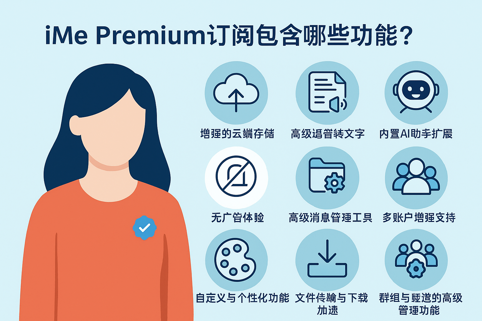 iMe Premium特权，普通用户没想到
