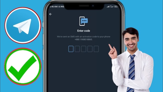 如何在Telegram中通过短信验证登录账号？